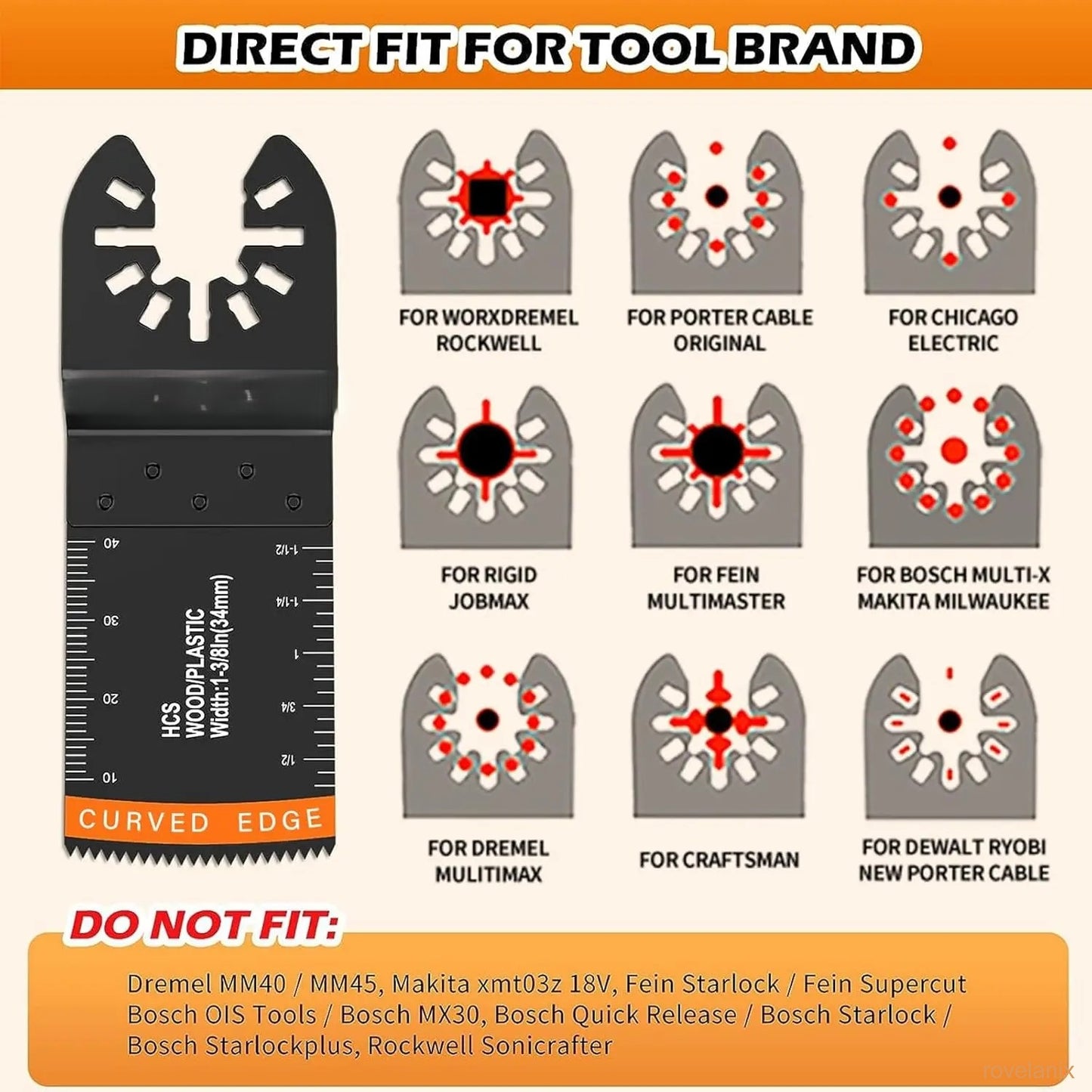 152 Metal Woodworking Reciprocating Saw Blade with Sandpaper